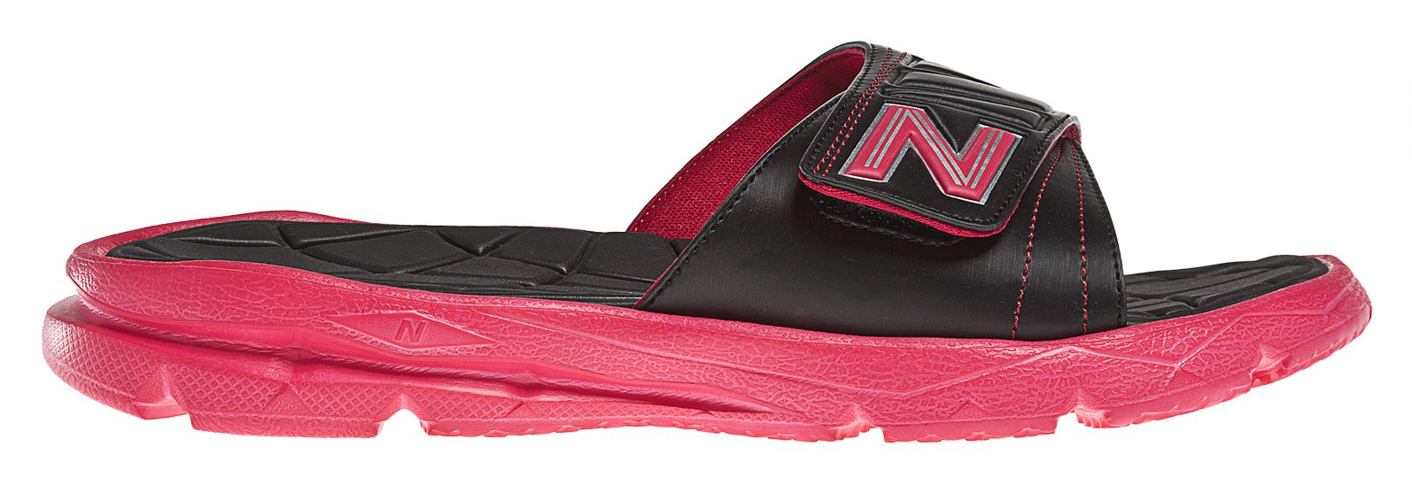 Rev Slide, Hot Pink with Black
