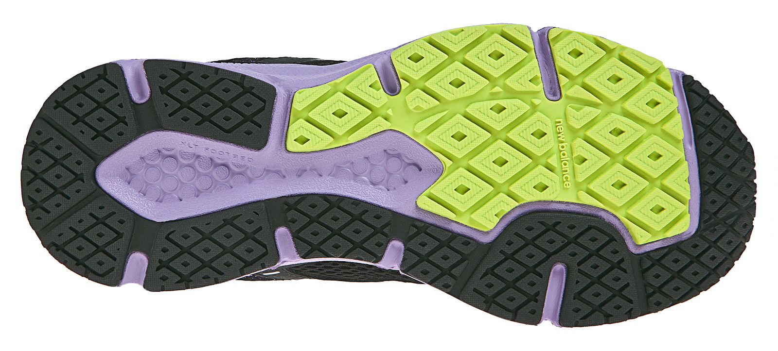 New Balance 470v3, Black with Lilac