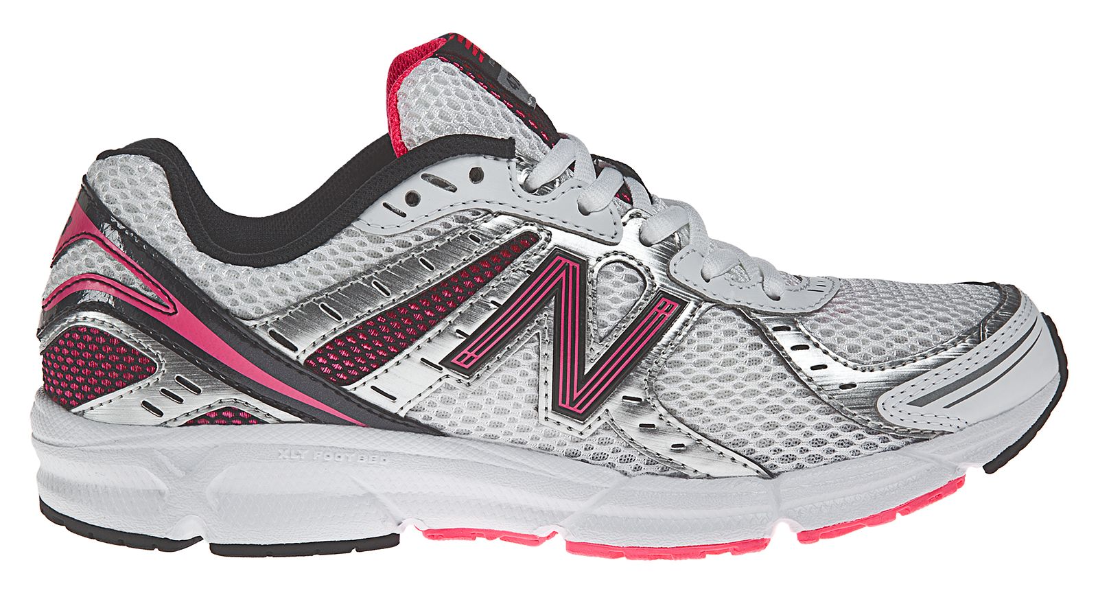 New Balance 470v3, White with Pink