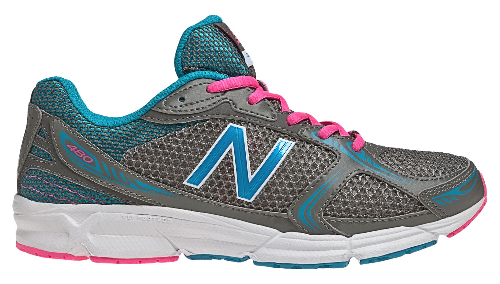 New Balance 480v3, Grey with Blue