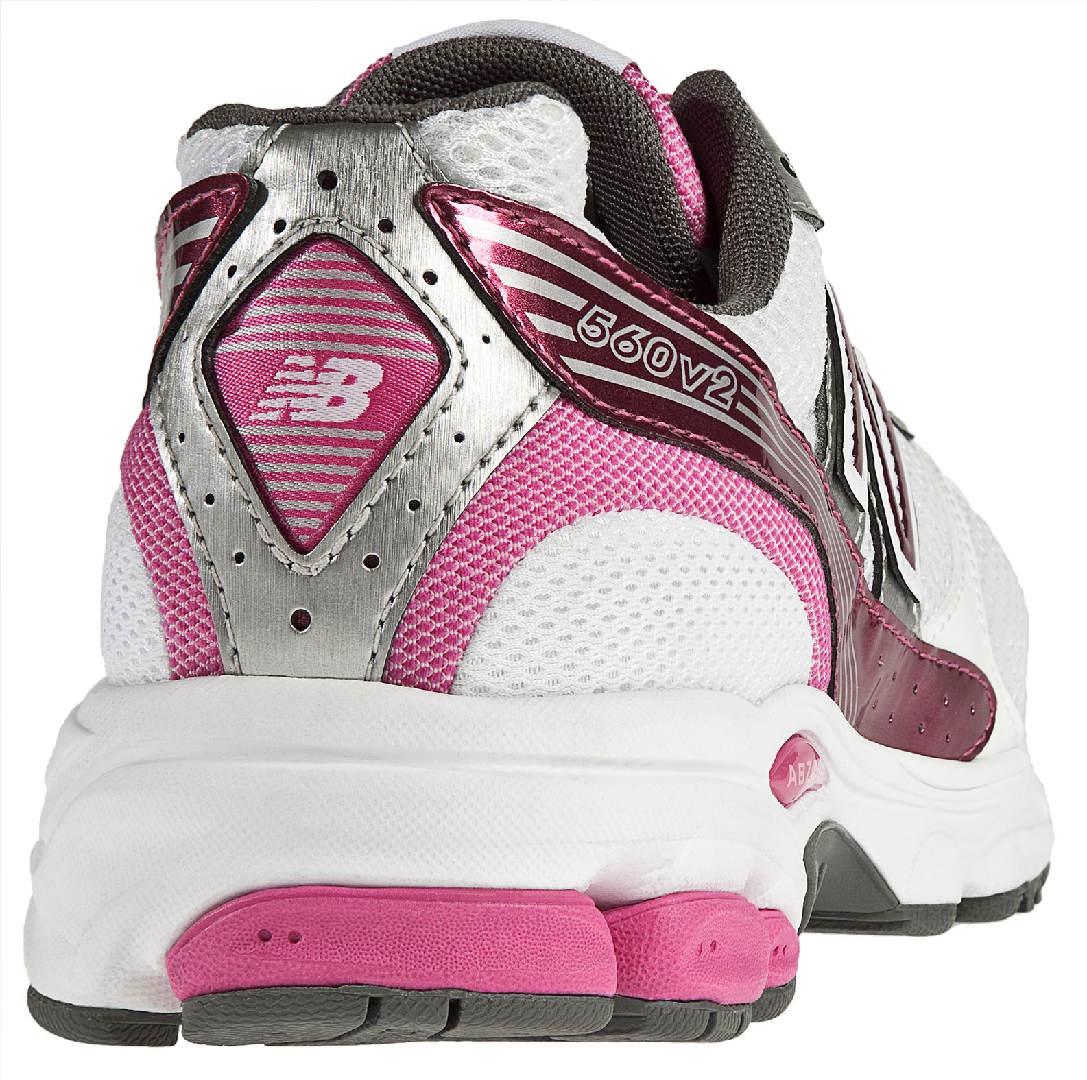 New Balance 560v2, White with Pink