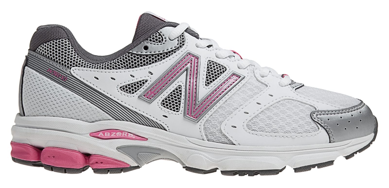 New Balance 560v3, White with Pink