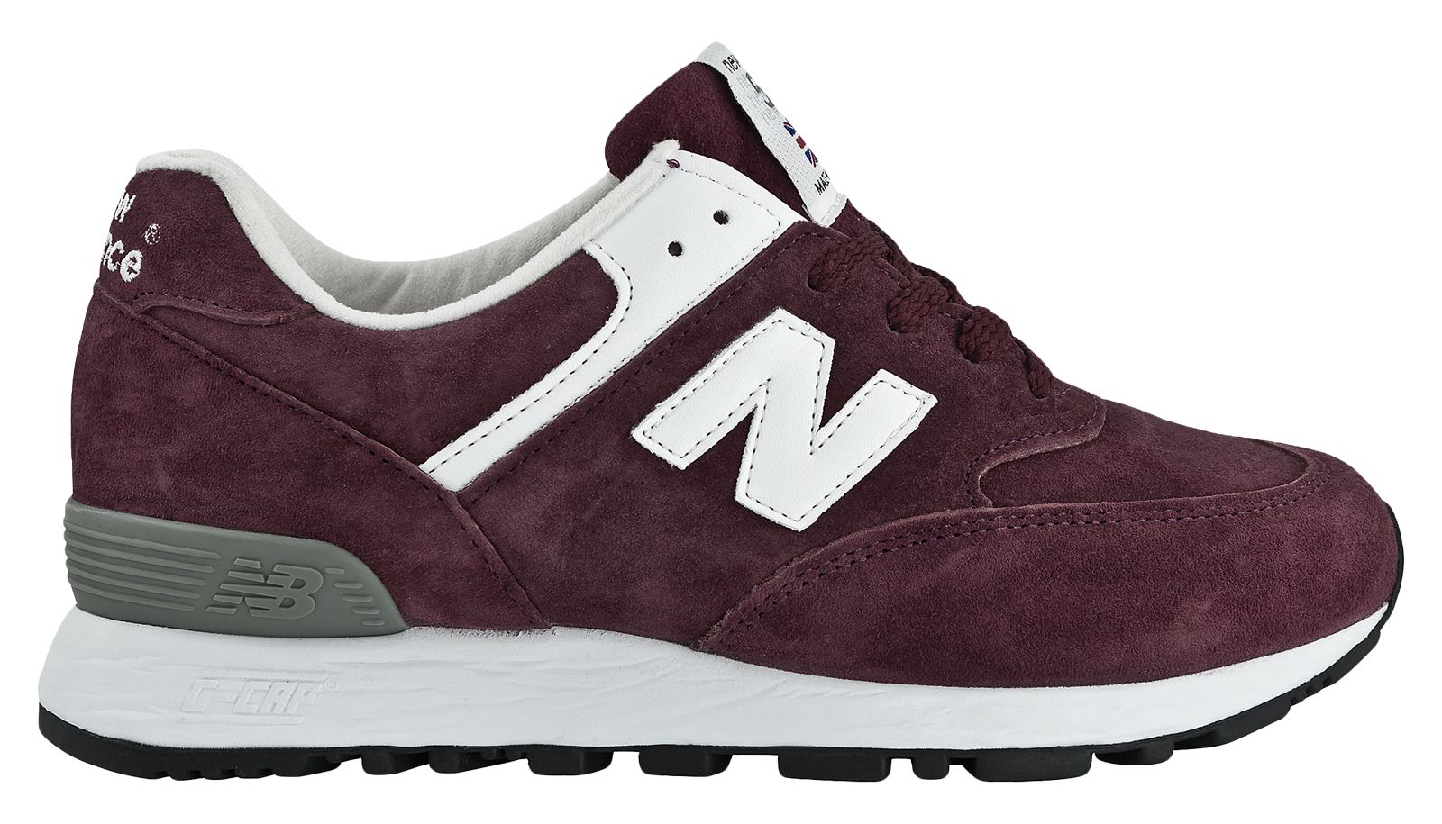 New Balance 576, Maroon with White