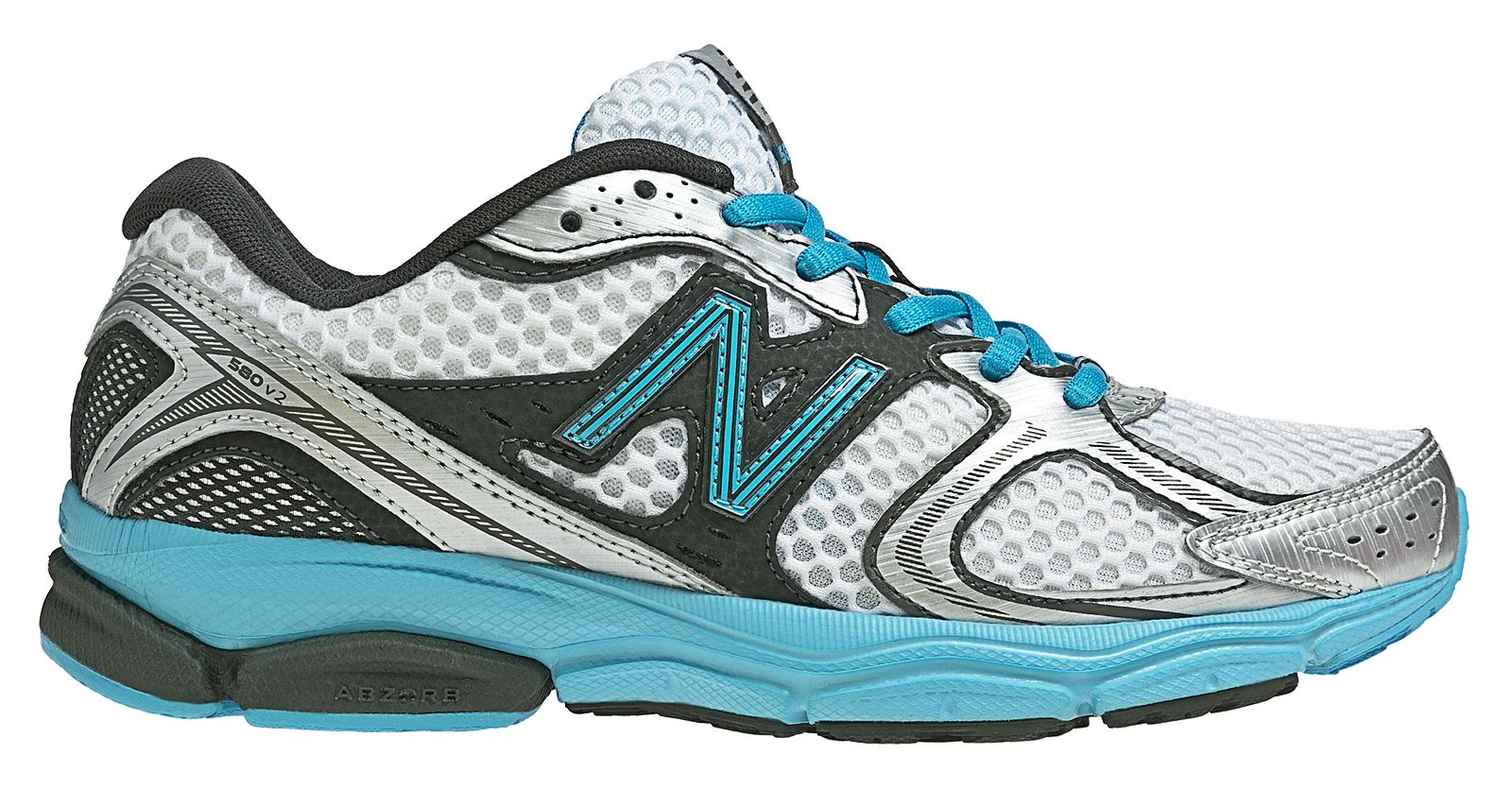 New Balance 580v2, White with Blue