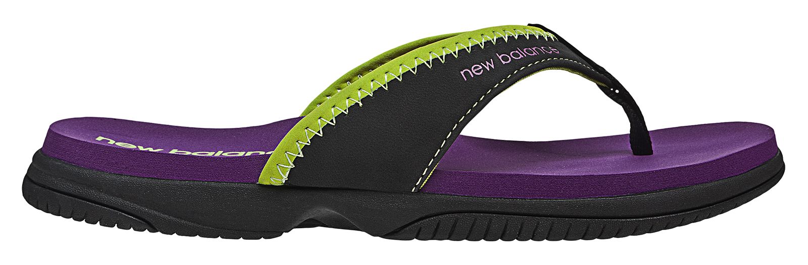 New Balance 6021, Black with Purple & Yellow