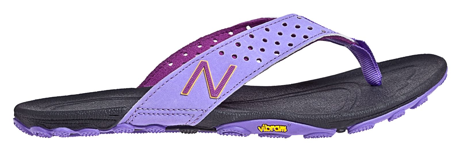 Minimus Vibram Thong, Black with Purple