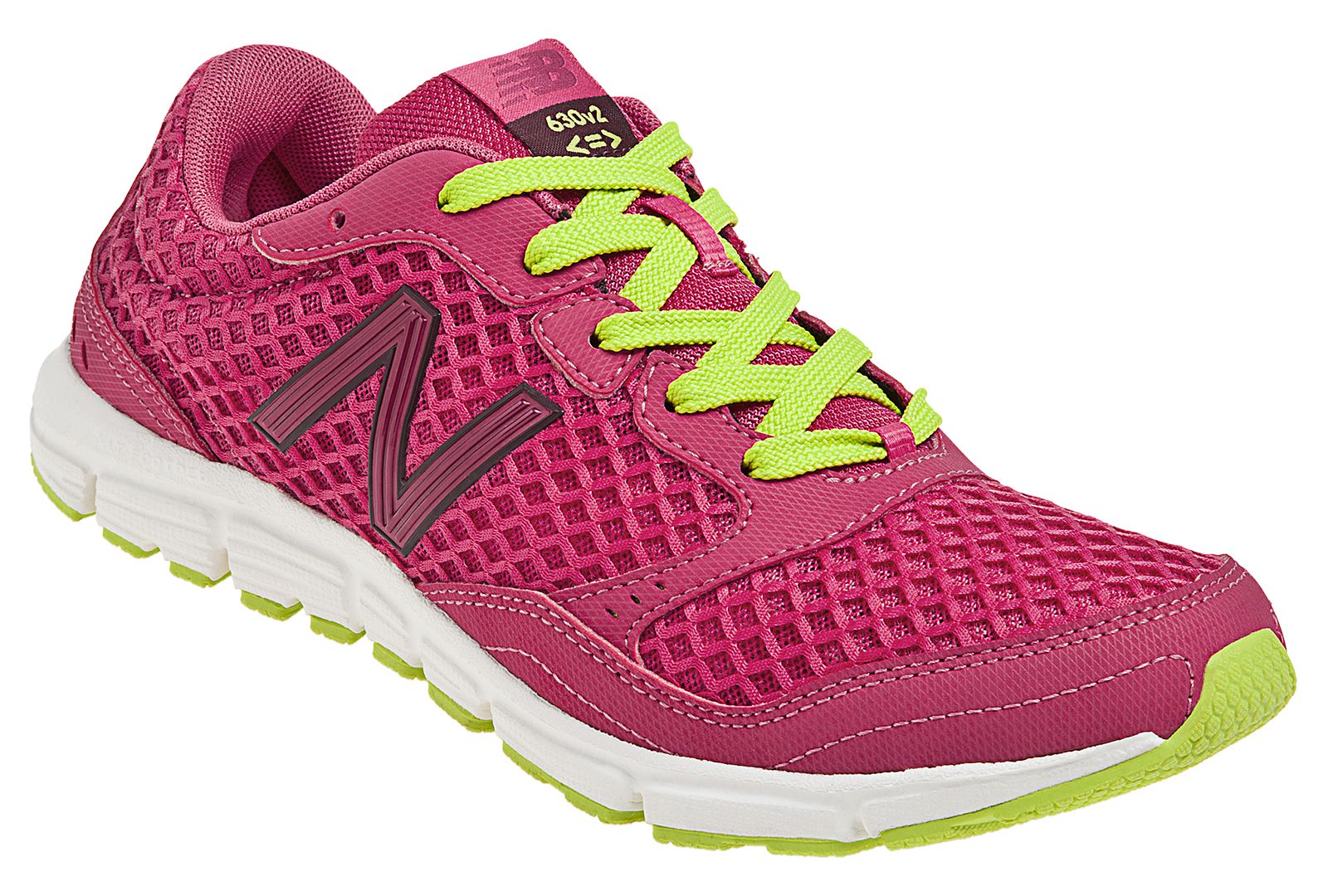 New Balance 630v2, Pink Glo with White &amp; Yellow
