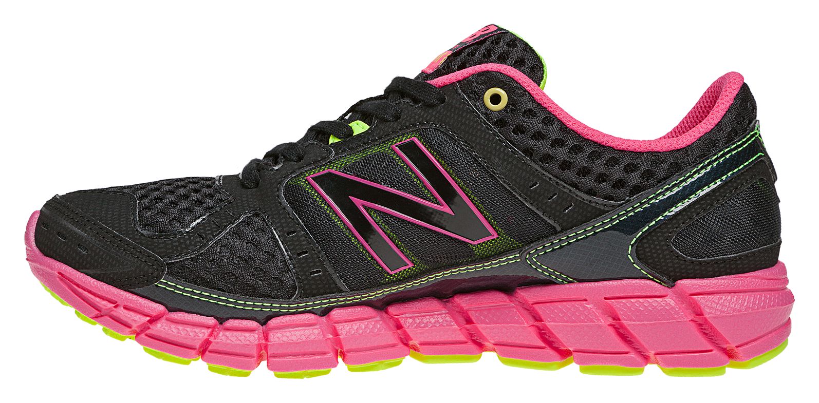 New Balance 750, Black with Pink