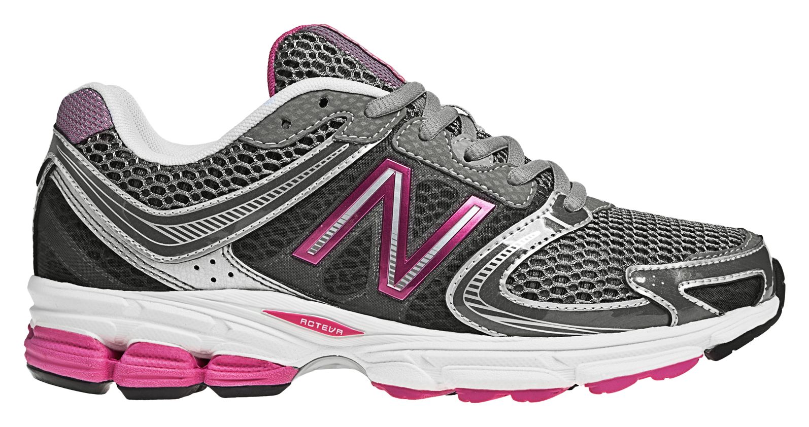 New Balance 770v3, Grey with Komen Pink & White