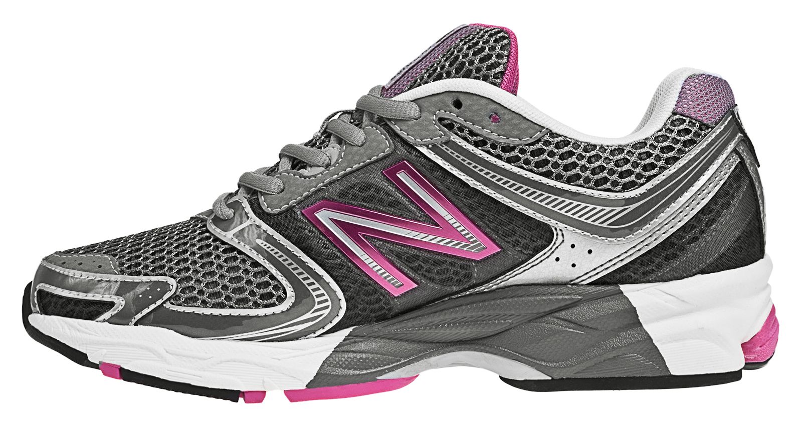 New Balance 770v3, Grey with Komen Pink &amp; White