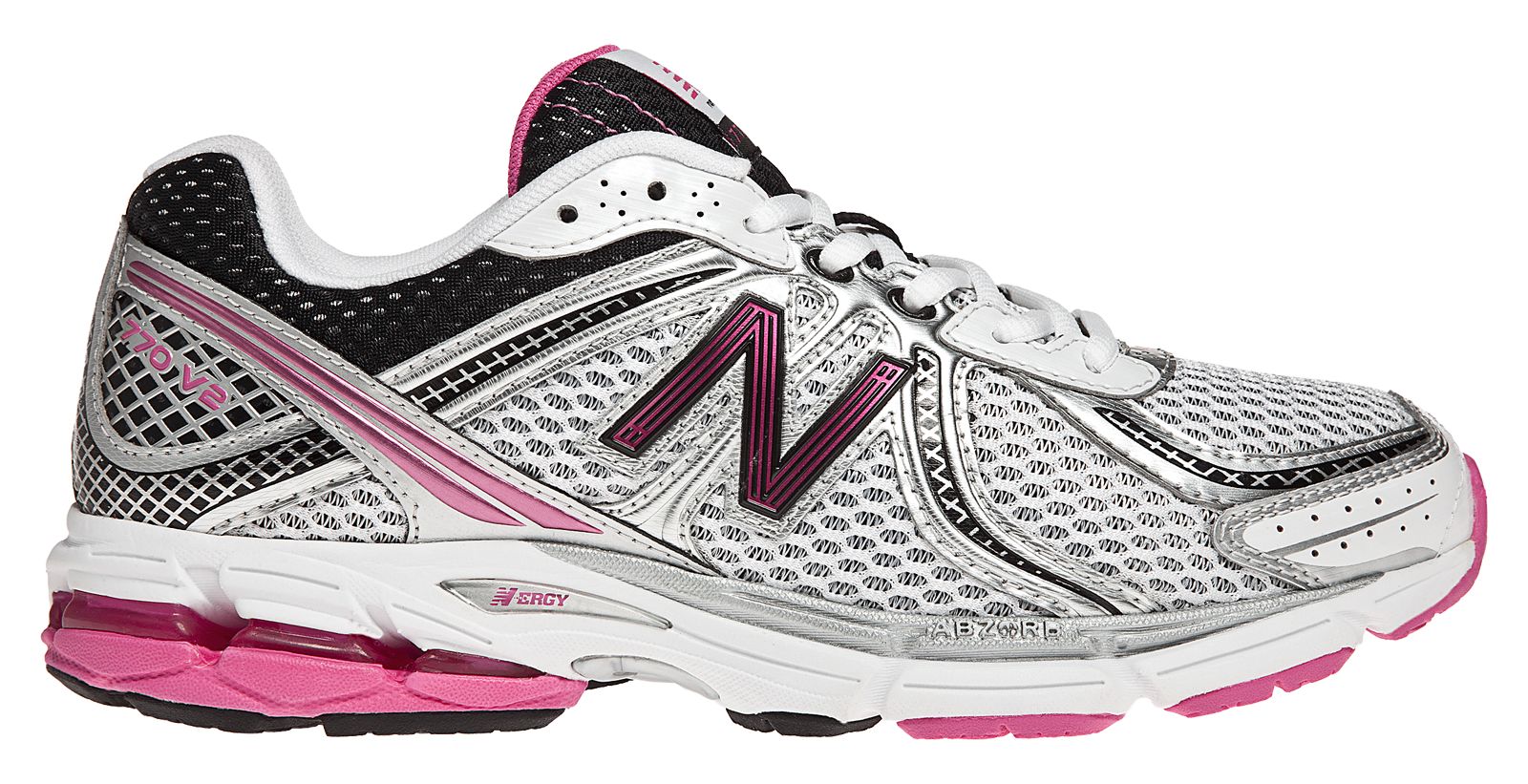 New Balance 770v2, Silver with Pink