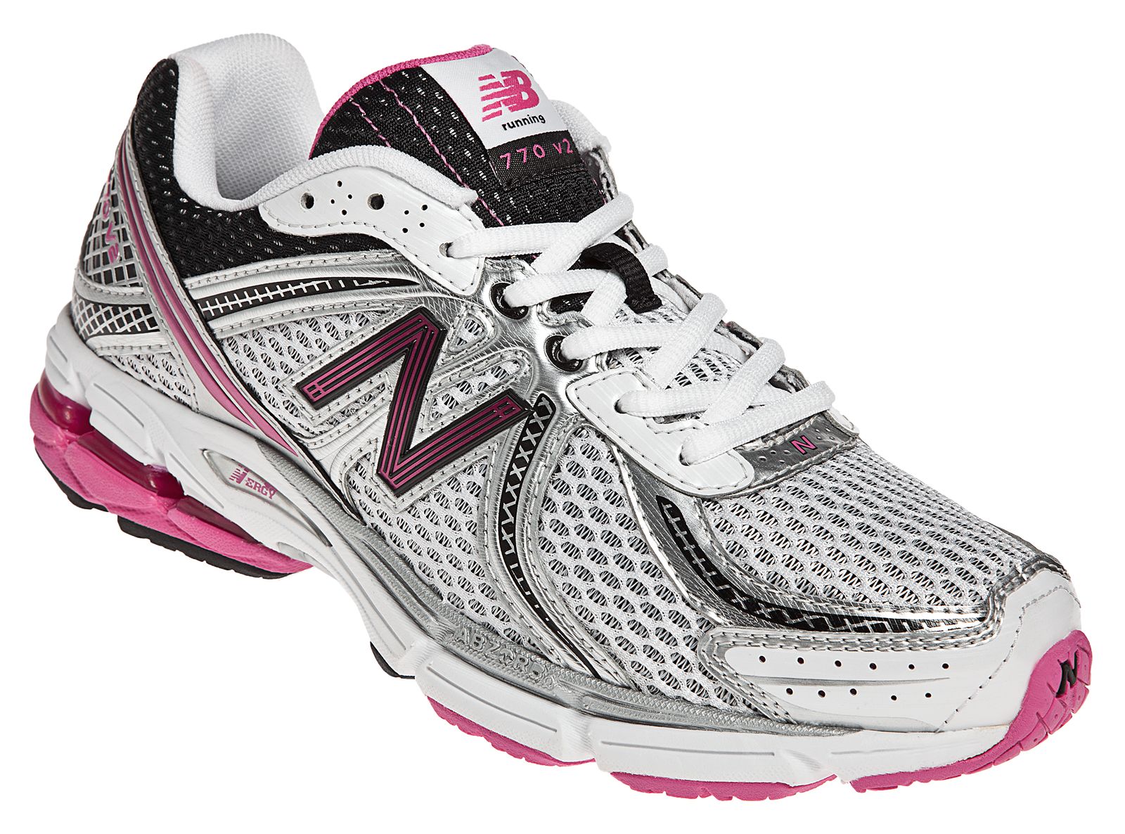 New Balance 770v2, Silver with Pink