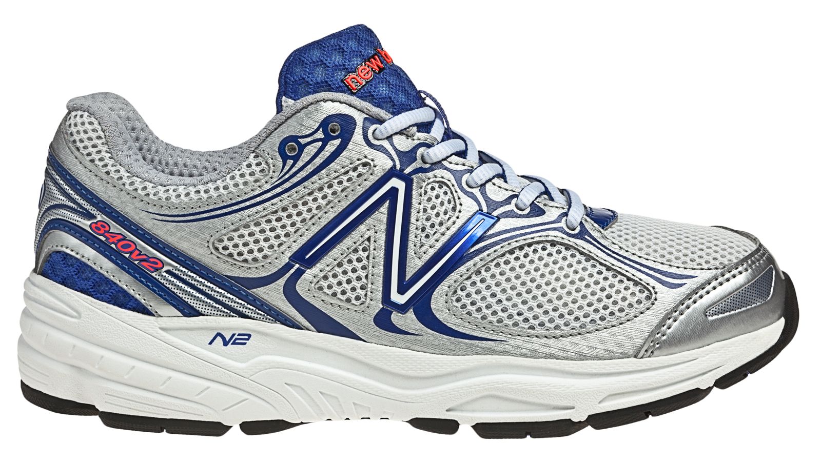 New Balance 840v2, White with Blue