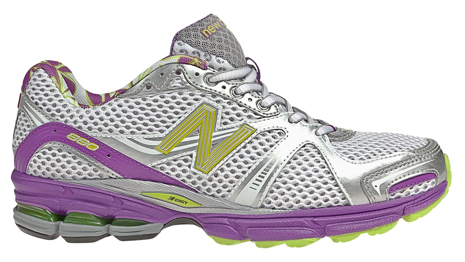 Limited Edition 880, White with Purple & Yellow