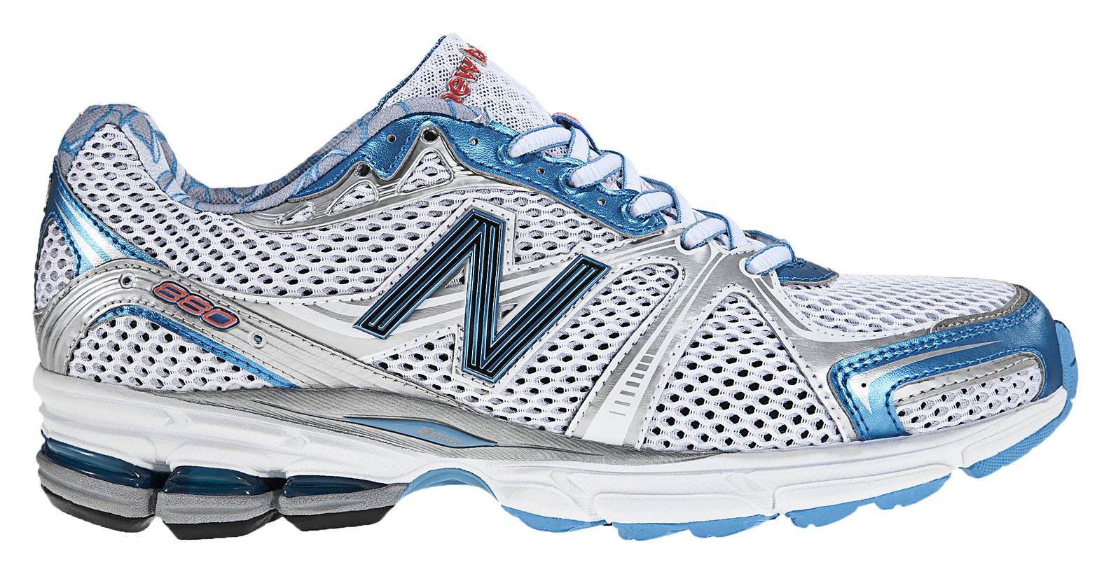 New Balance 880, Silver with Blue