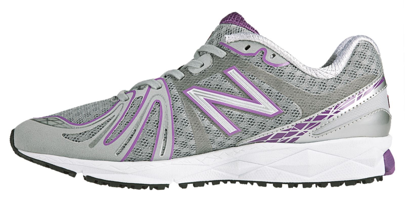 New Balance 890v2, White with Purple
