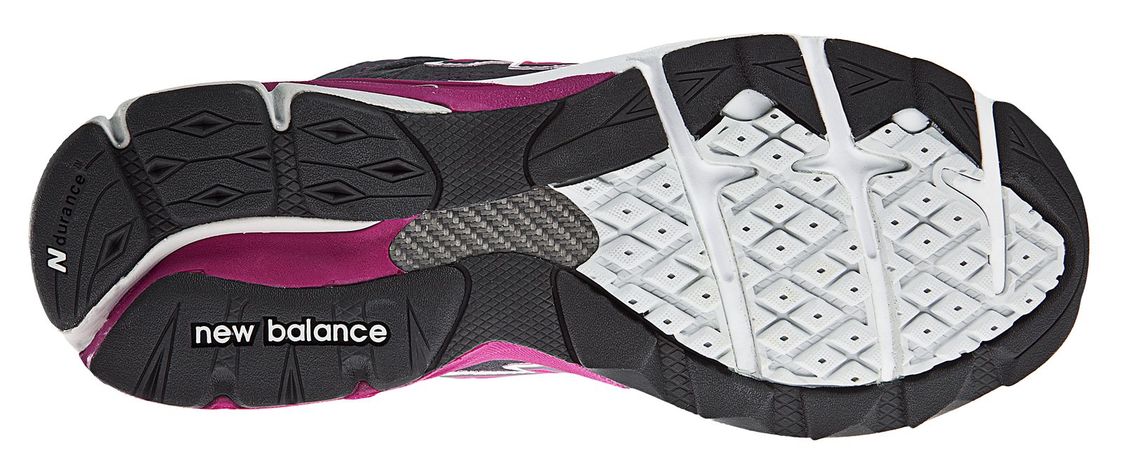 New Balance 990v3, Grey with Pink &amp; White