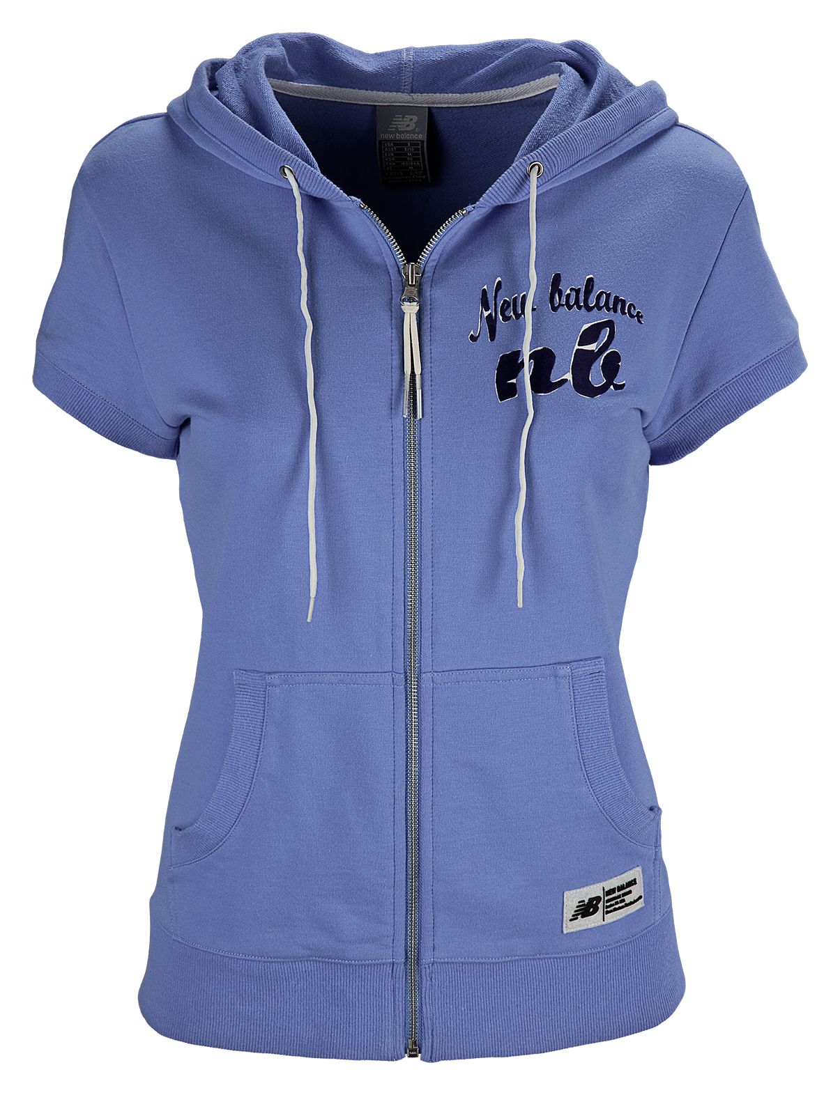 Zip Up Hoodie, Med Blue
