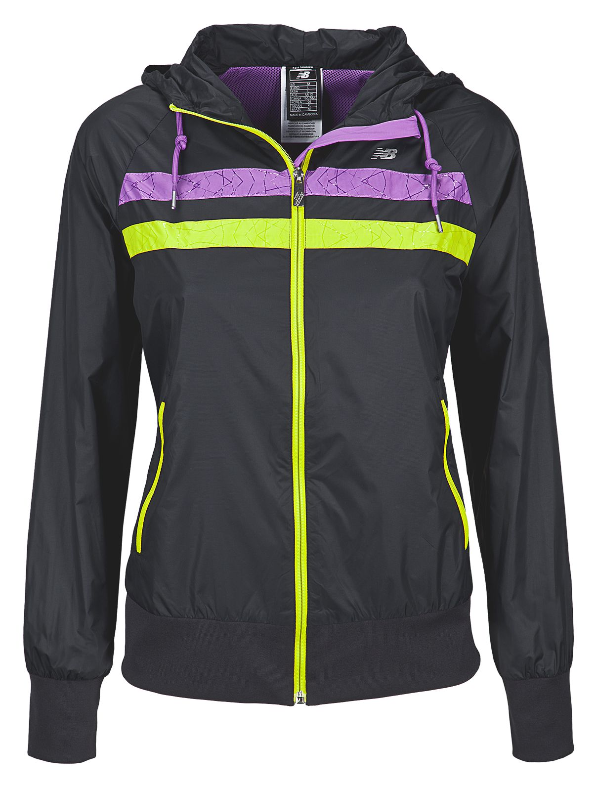 Double Stripe Jacket, Black with Tendershoots