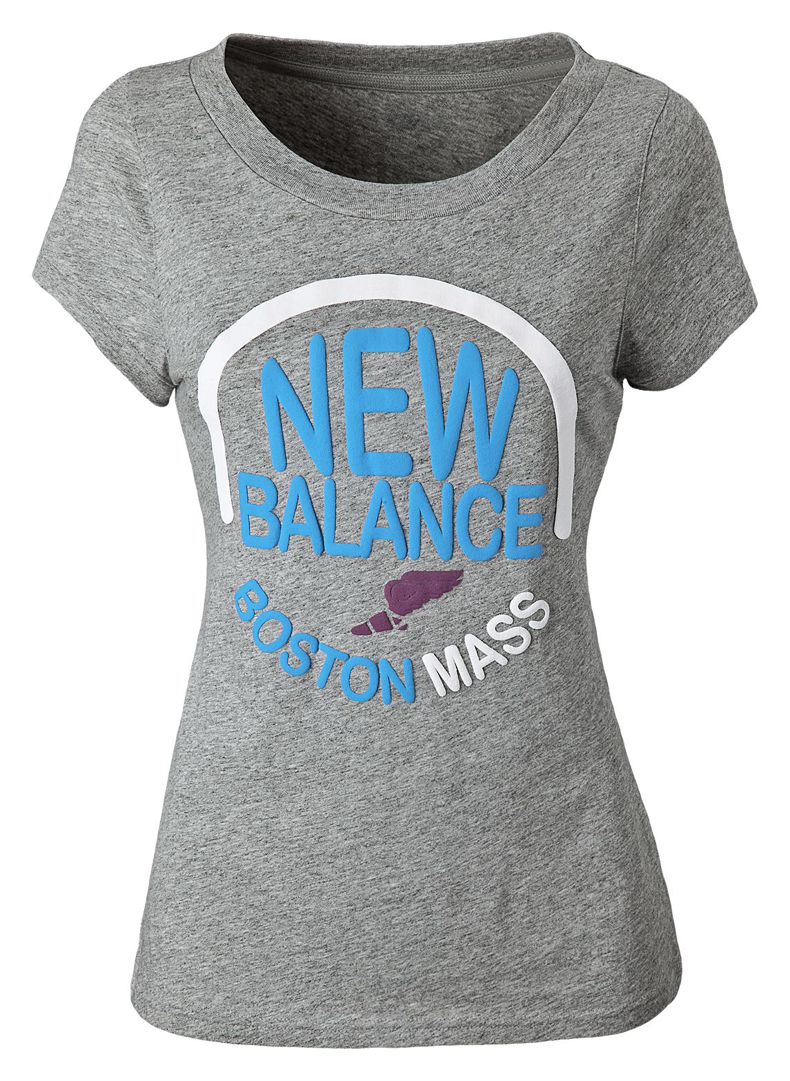 Runner's Club Short Sleeve Tee, Heather Gray