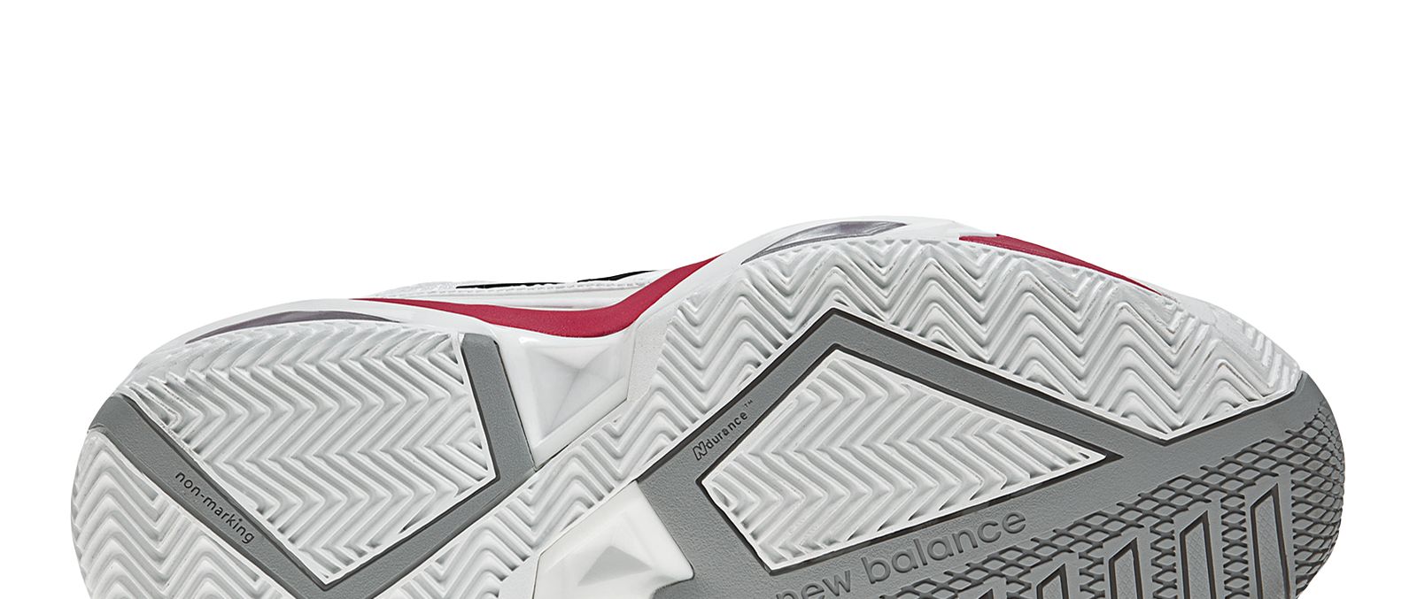 New Balance 1187, White with Pink