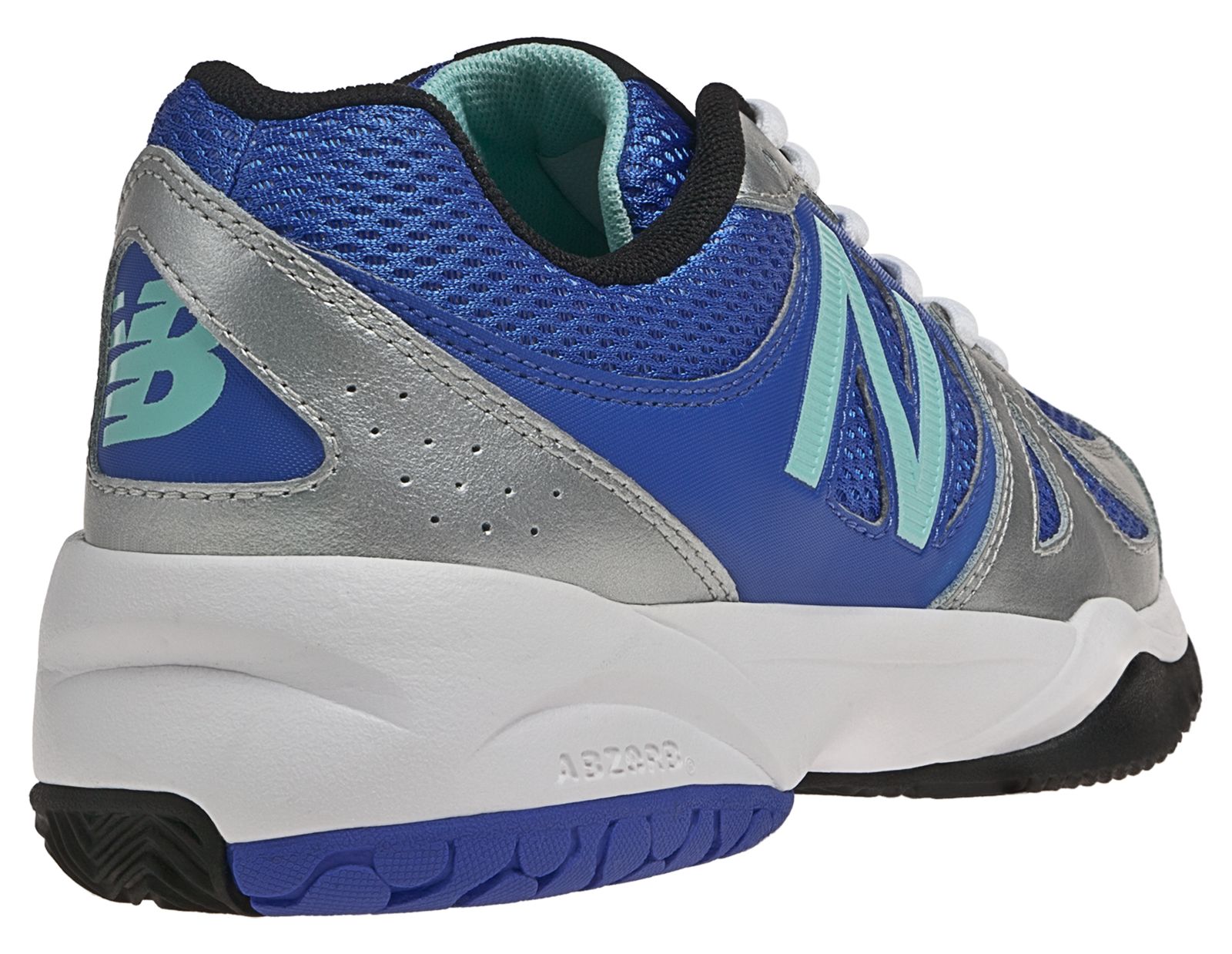 New Balance 696, Silver with Blue