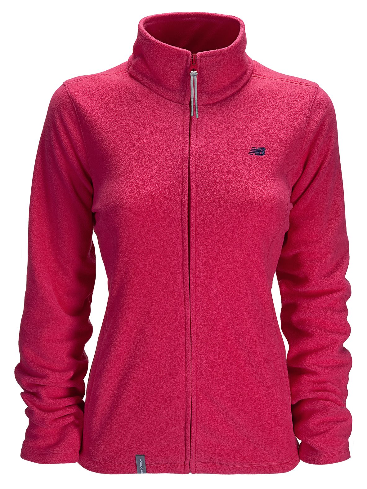 Essential Microfleece Jacket, Bright Rose