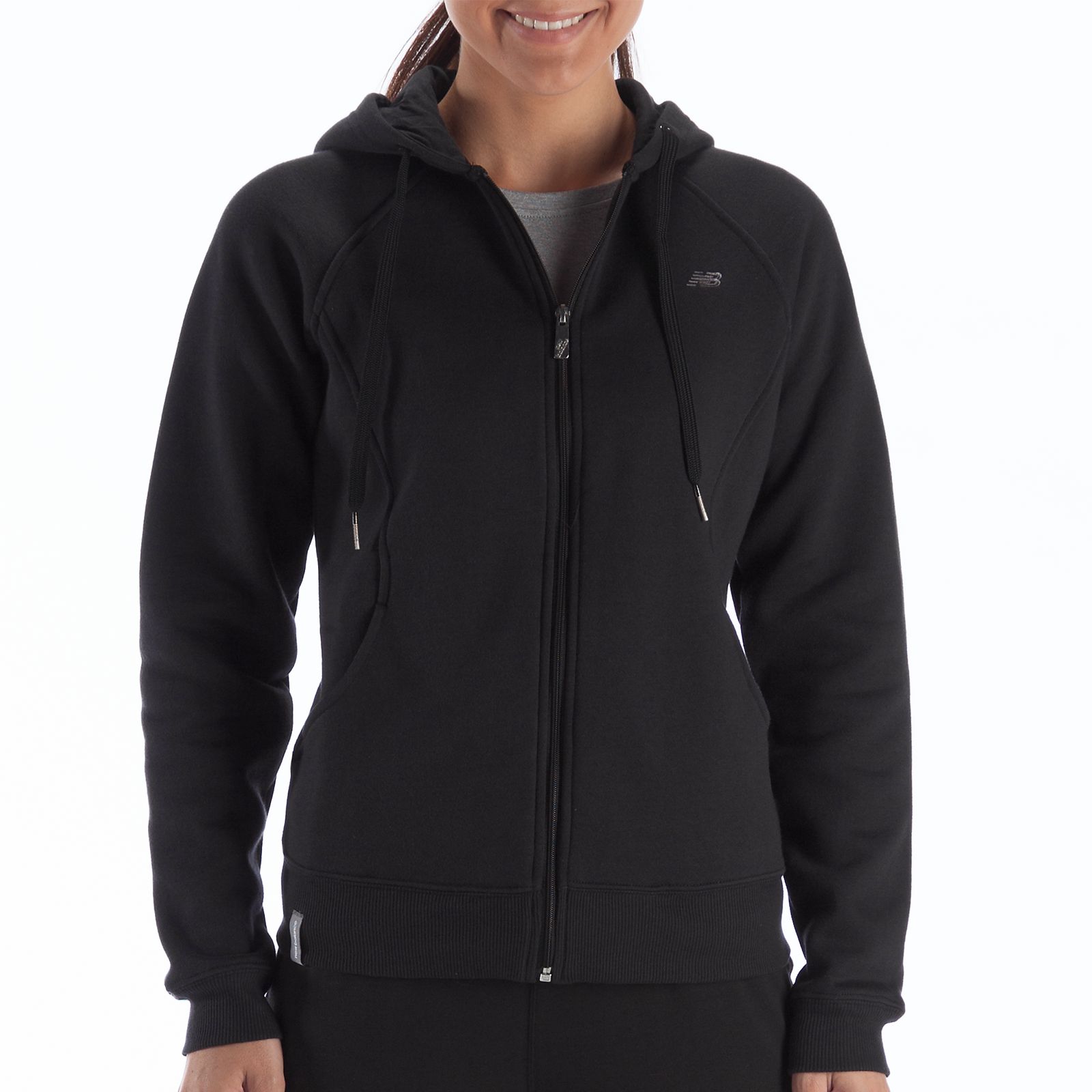 Essentials Full Zip Hoodie, Black