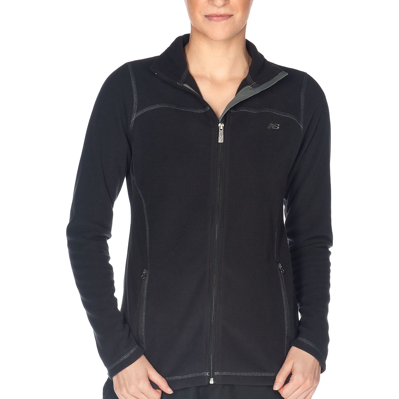 Microfleece Jacket, Black