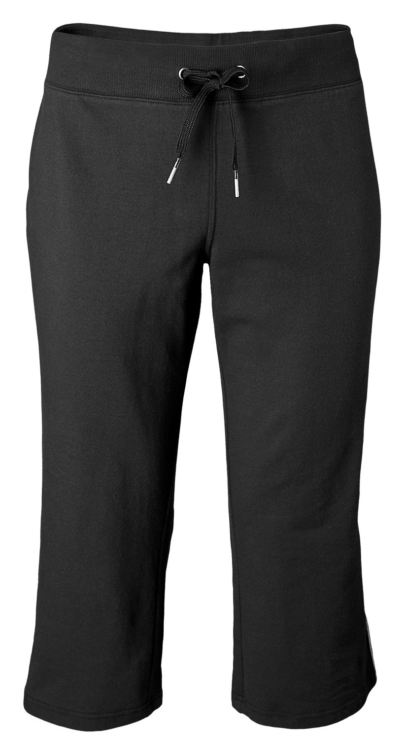 Essentials French Terry Capri, Black