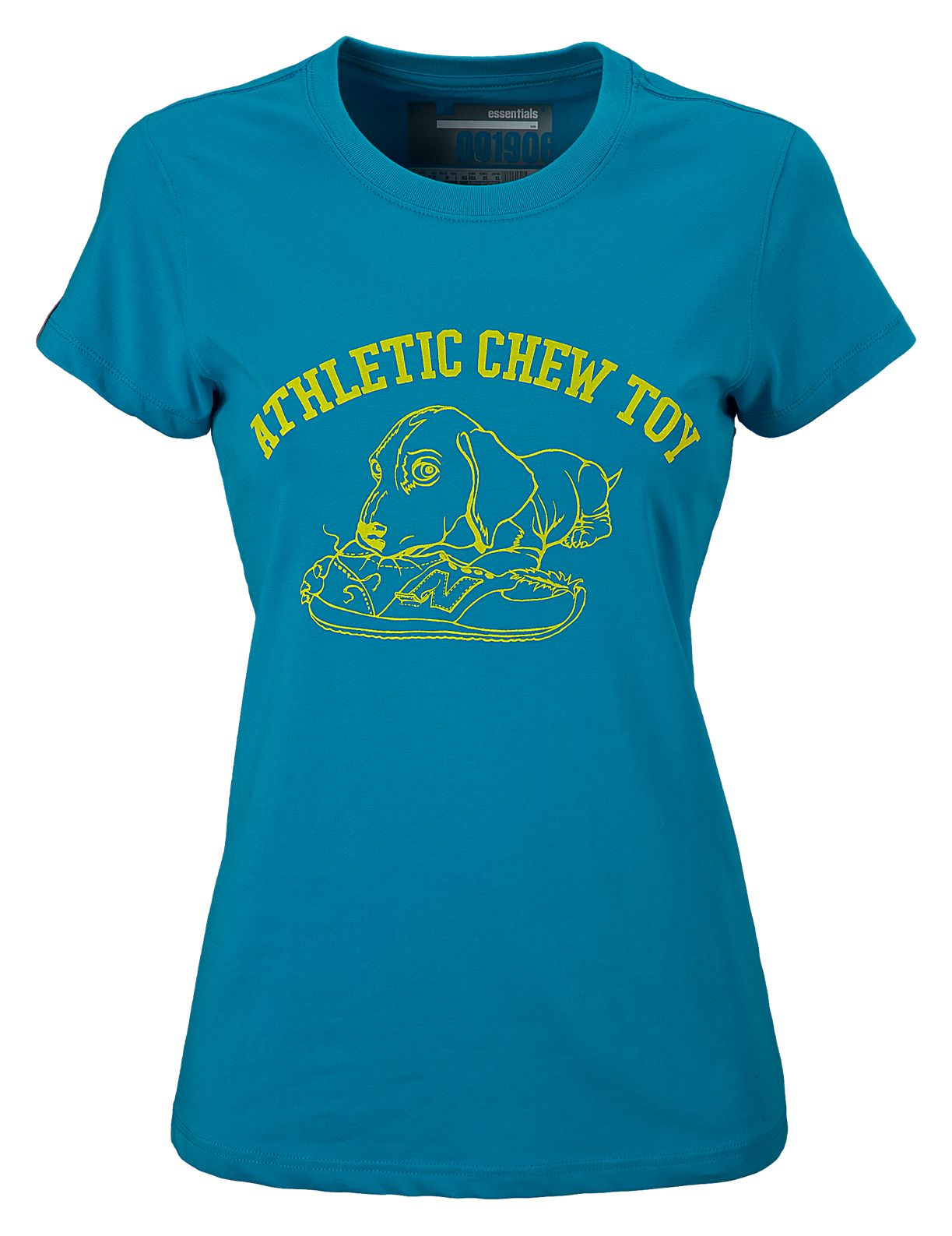 Athletic Chew Toy Short Sleeve, Blue Jewel