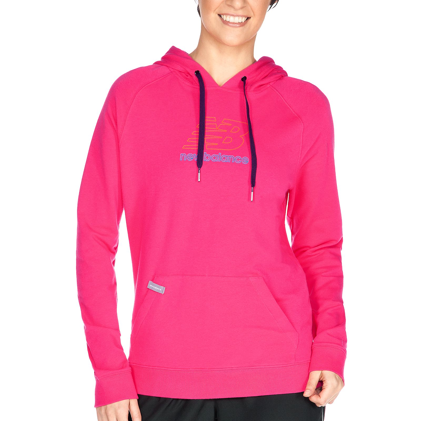Essentials French Terry Hoodie, Raspberry