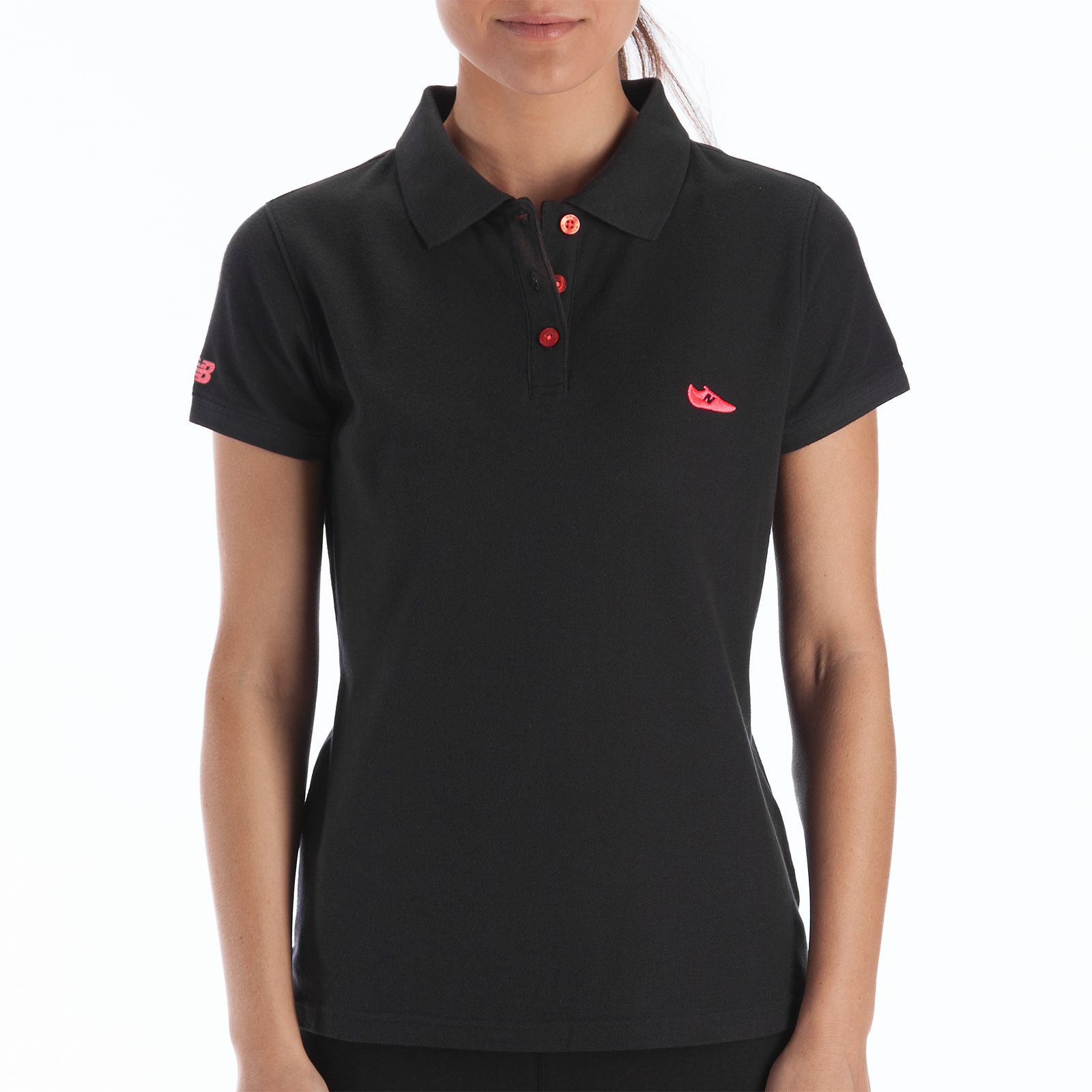 Pique Polo, Black