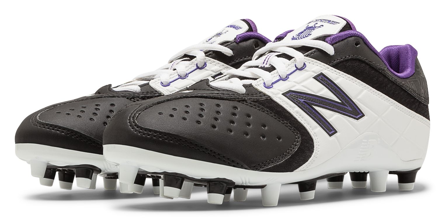 New Balance Womens Lacrosse LoCut 5464 Cleat Shoes Black eBay