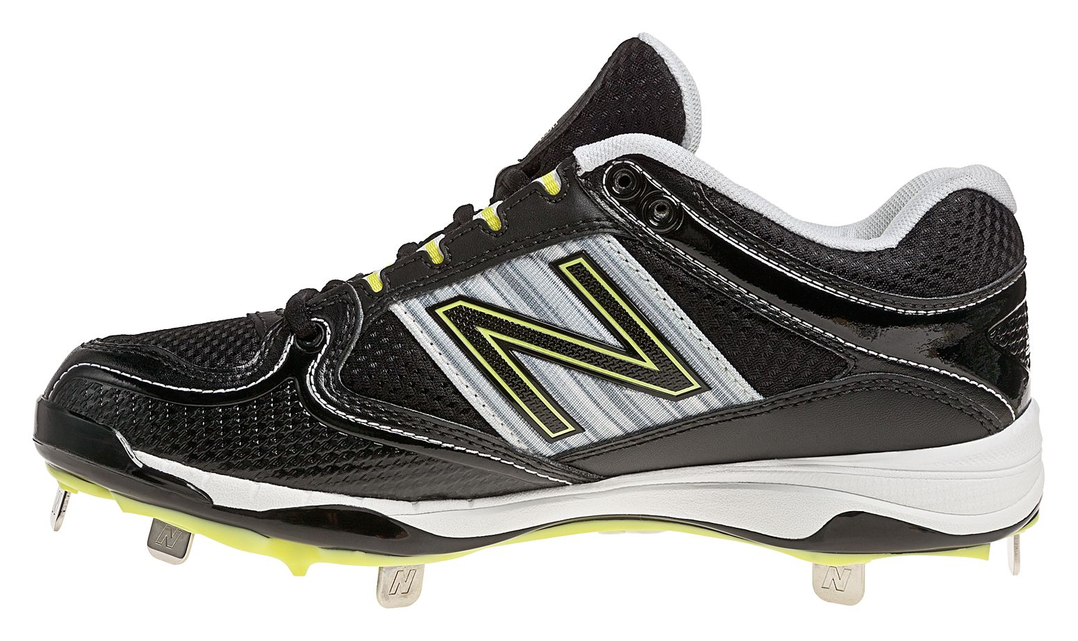 New Balance 7535, Black with Silver