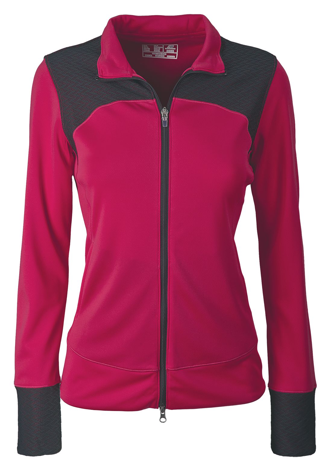 Fitness Jacket, Virtual Pink with Black