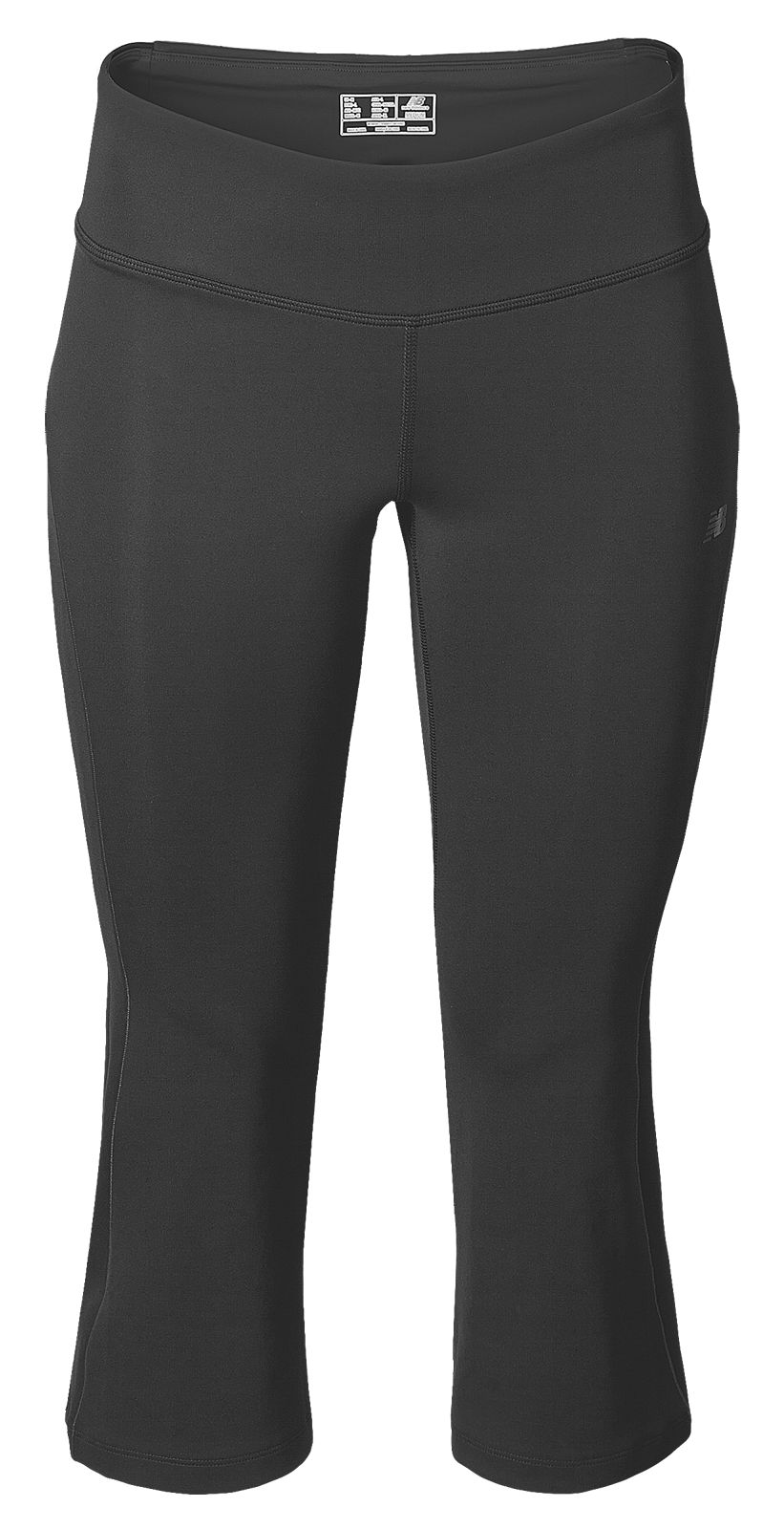 Bootcut Capri, Black