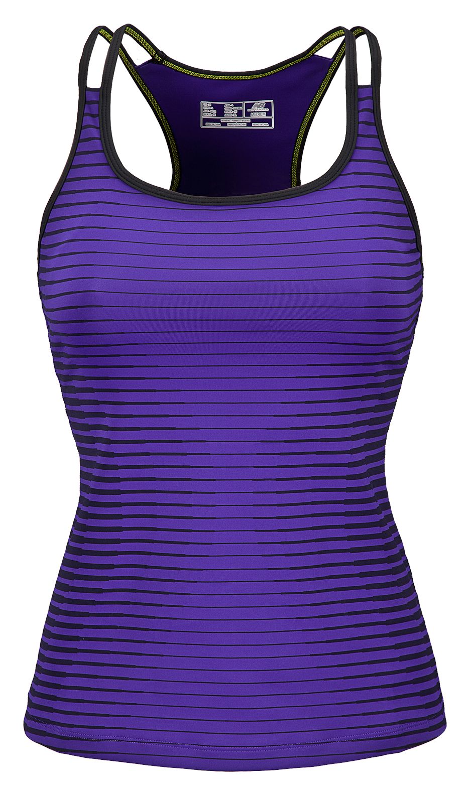 Go Anywhere Tank, Deep Blue with Black