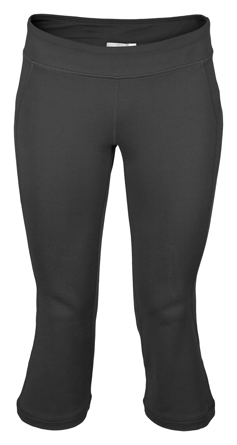 Hawk Eye Crop Flare Pant, Black