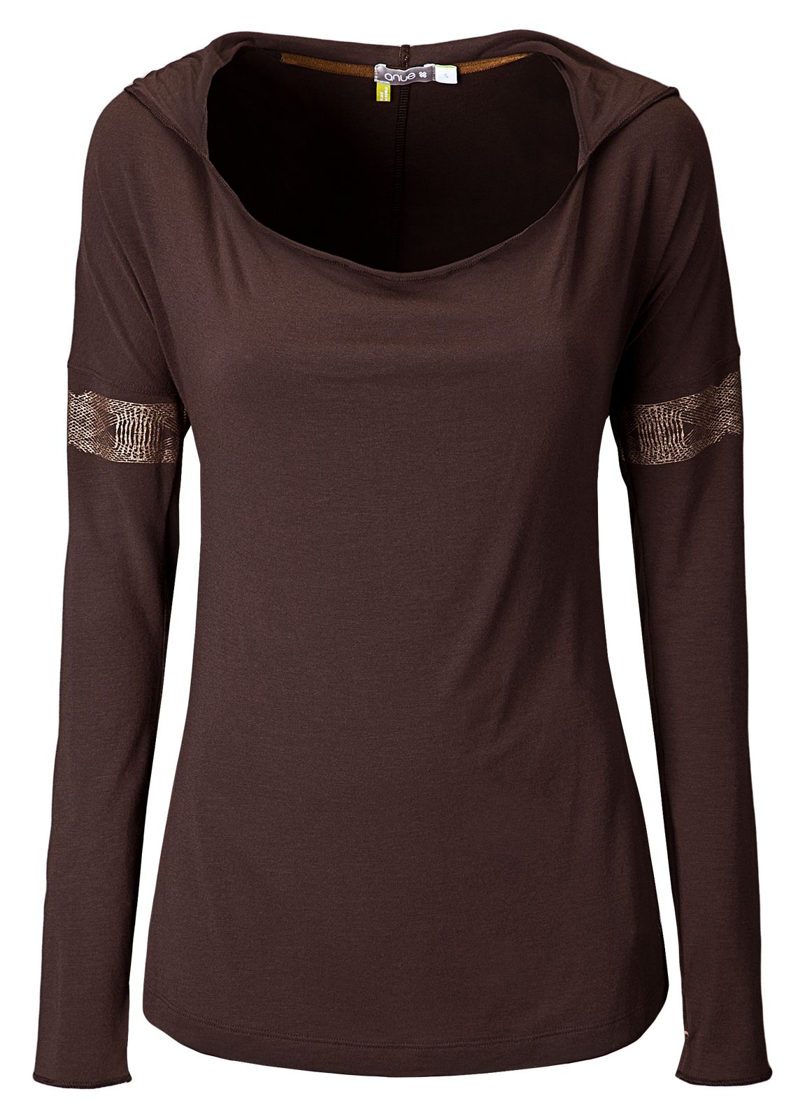 Dolman Longsleeve Tunic, Coffee Bean