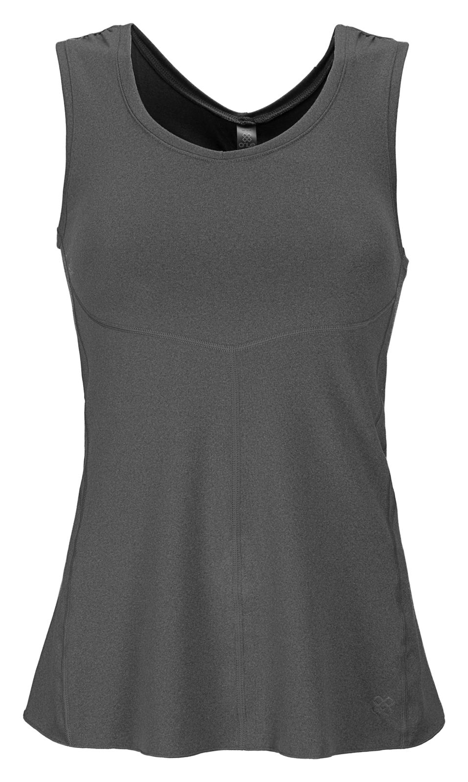 Mantra Shell Top, Black Heather