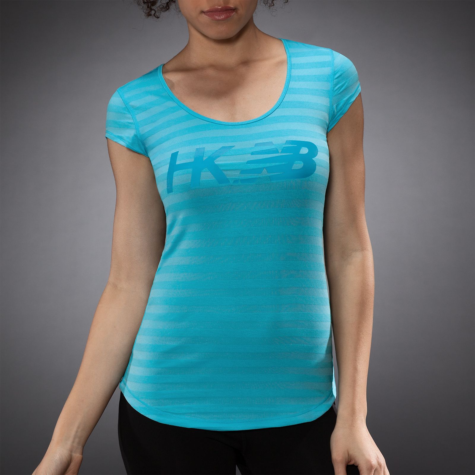 HKNB Tunic Tee, Blue Atoll