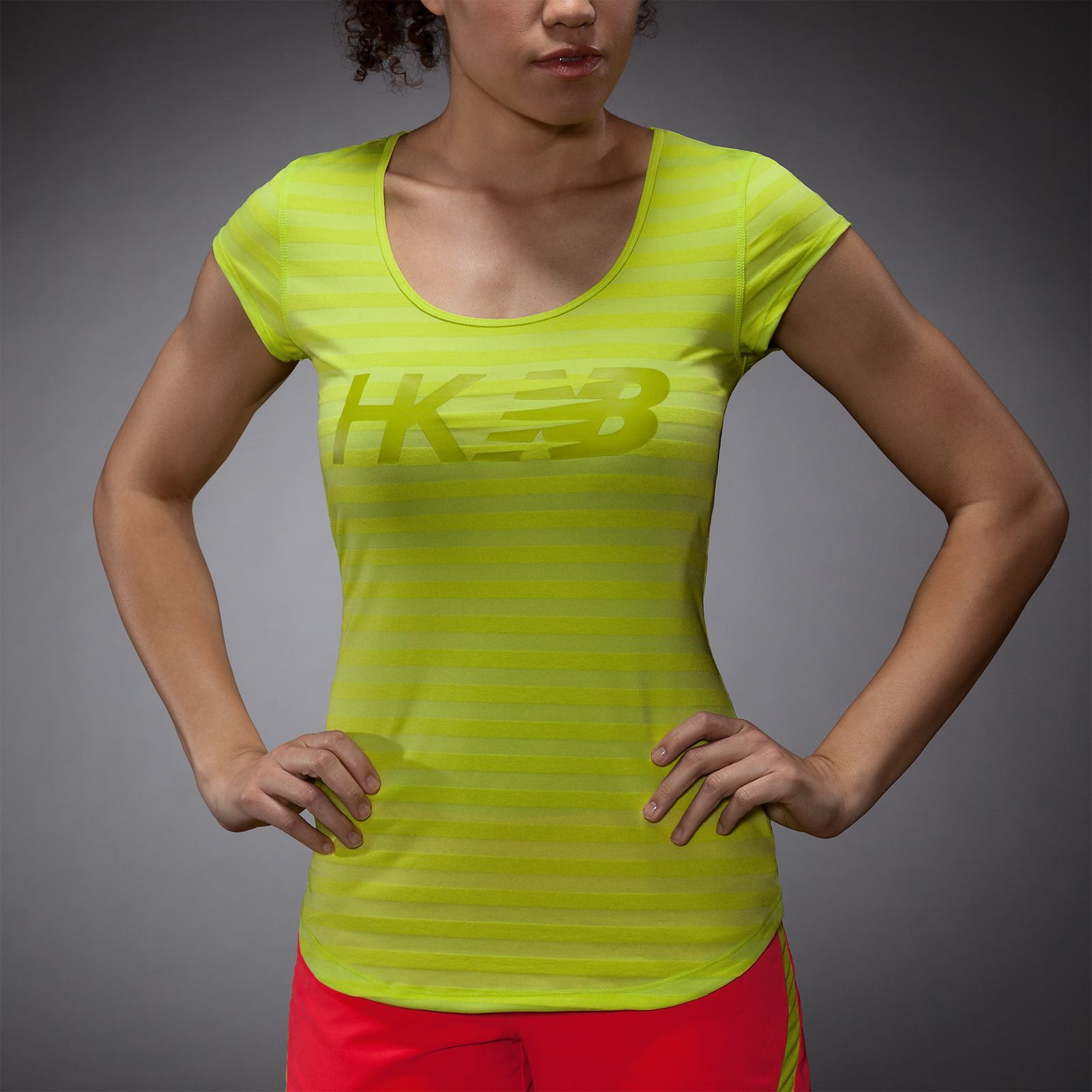 HKNB Tunic Tee, Lime Punch