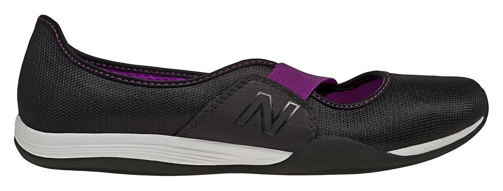 New Balance 101, Black with Orchid