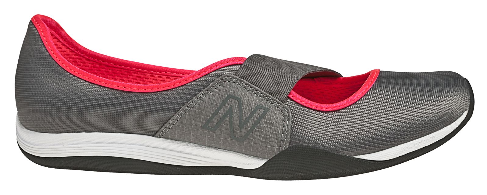 New Balance 101, Dark Grey with Diva Pink