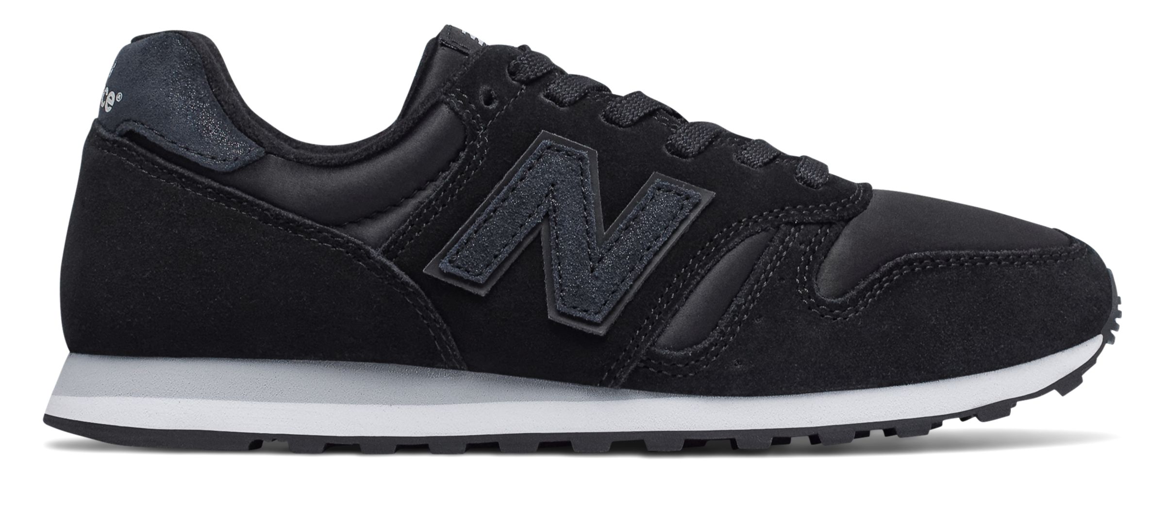 New Balance 373 Shoes - Black/Silver Mink - WL373KSP