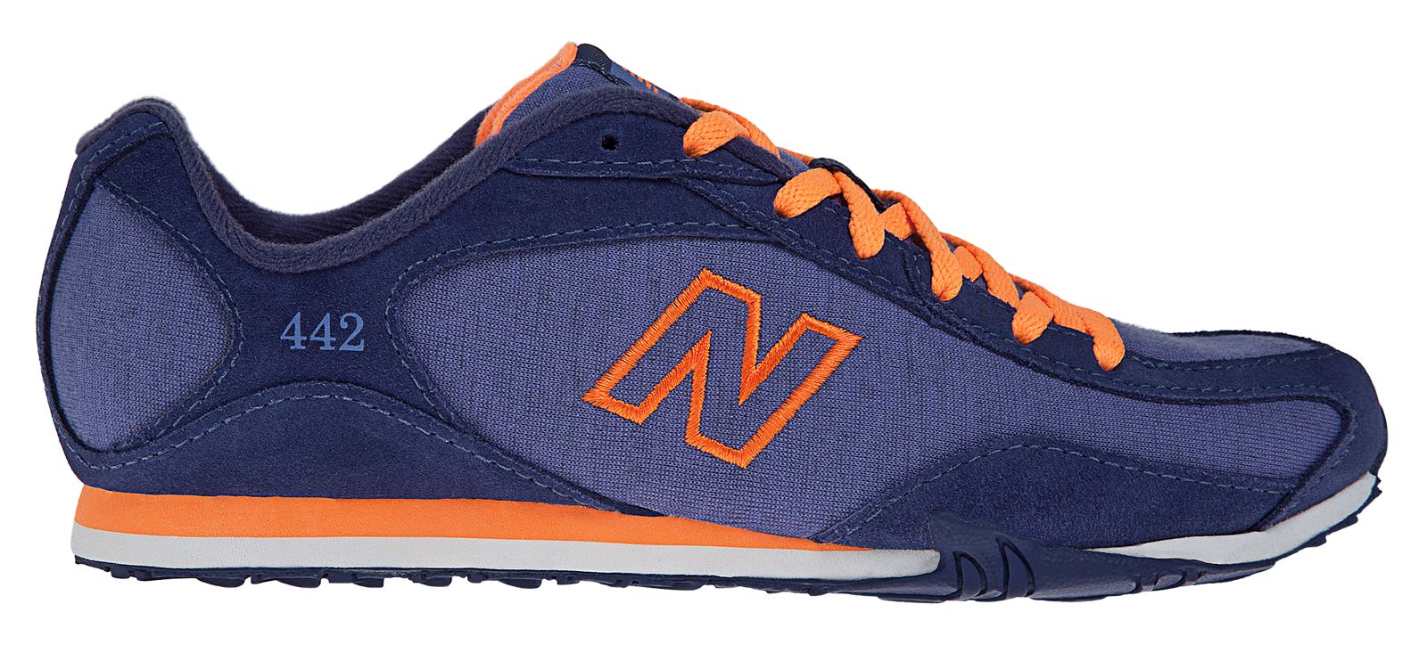 New Balance 442, Purple with Orange
