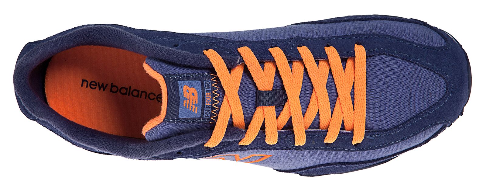 New Balance 442, Purple with Orange