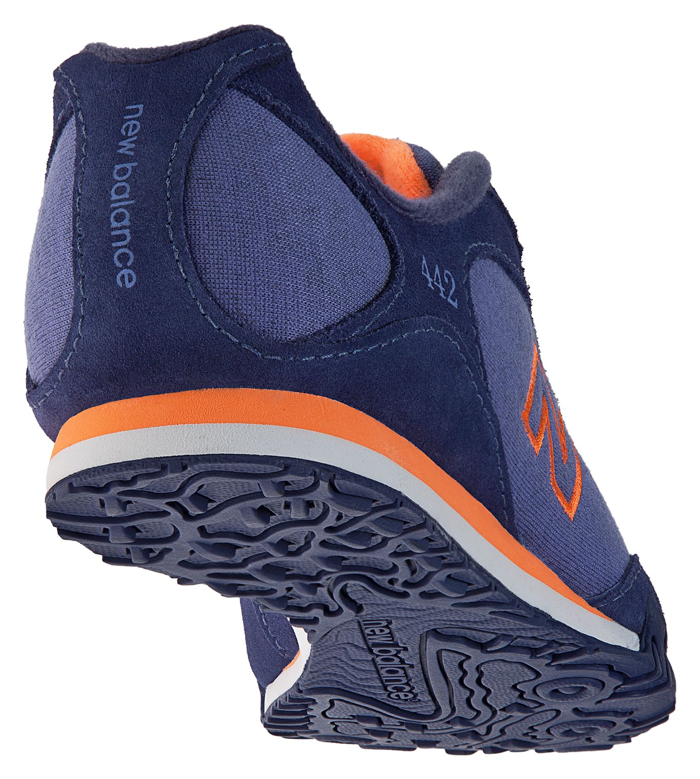 New Balance 442, Purple with Orange