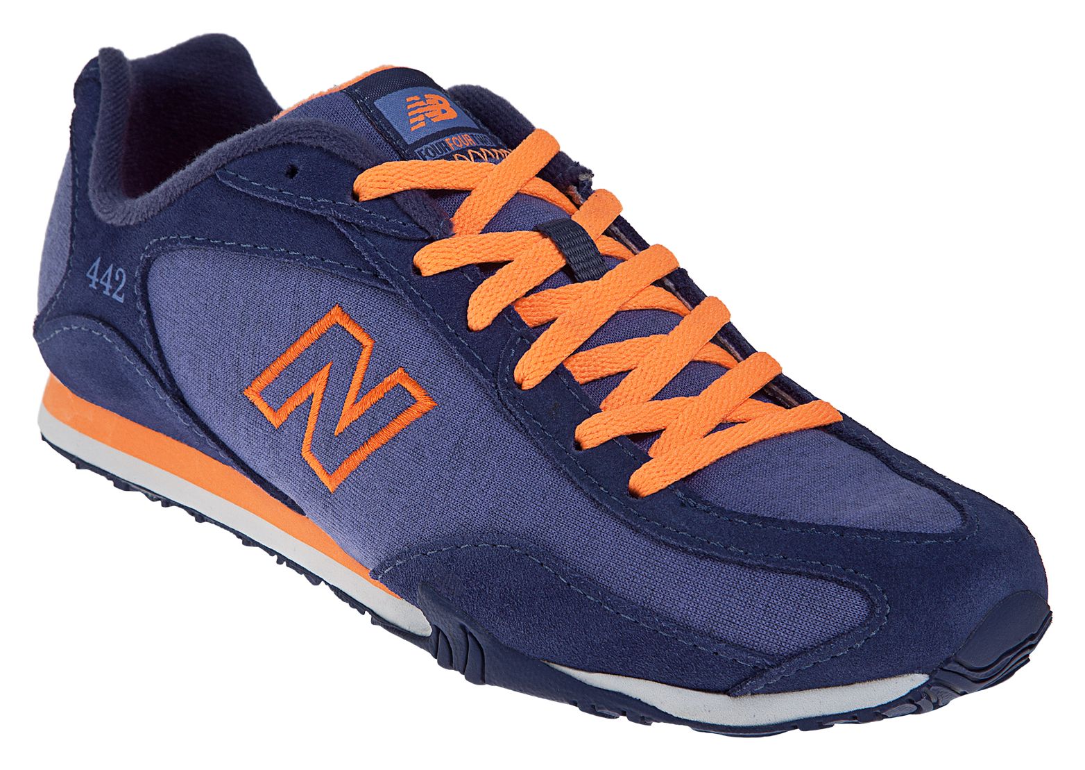 New Balance 442, Purple with Orange
